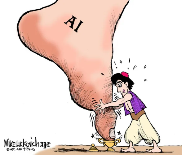 Editorial cartoon for Sept. 25, 2026
